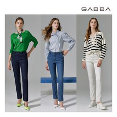 [가바] GABBA 24SS 헤리티지 스트레이트핏 여성 데님 3종