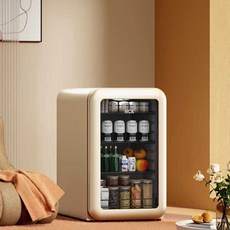 술장고 와인 냉장고 포도주 음료 술 창고 와인 캐비닛, 64L 민트 그린