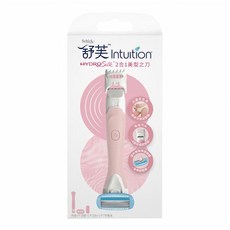 schick 직관 Hydro silk2 in 1 US Knife-Water and Moisturizing (나이프 홀드 1 개 및 나이프 헤드 1 개 포함), 제모 도구, Hydro silk