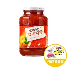 담터 허니루비자몽 1kgx1병+키링2종, 1kg, 1개