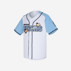 두산 베어스 x 망그러진곰 레플리카 유니폼 화이트 논 마킹 버전 Doosan Bears Manggom Replica Uniform White Non Marking Ver. 3545