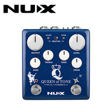 Nux 이펙터 Queen of Tone (NDO-6) 듀얼 오버드라이브