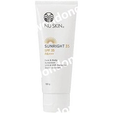 NU SKIN 선라이트 35 SPF35 PA+++ 100g 선크림, one option, one option, 1개