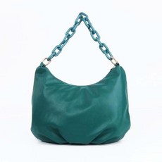 숄더백 데일리숄더백 16x9x20cm 직장인여성백 체인스트랩 버프형, 그린