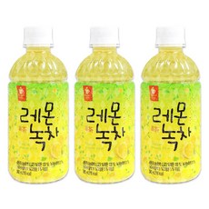 웰그린 레몬녹차 340ml 3개