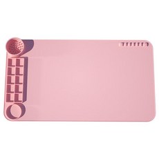 페인팅 잉크 블렌딩용 논스틱 공예 매트 실리콘 안료 수채화 스탬핑, 02 B-Pink, 1개