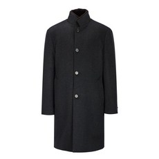 마에스트로 남성 19FW 그레이 퍼배색 캐시미어 코트 MACO9D064G3