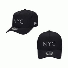 뉴에라 뉴에라 모자 K프레임 매트 폴리 NYC 자수 볼캡 블랙 12559329 12836244 N 12559329 12836244