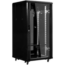 사무실 캐비닛 통신 통신장비 미니 이동식 블랙 공유기 허브, 1m 12U 600x600x600mm, 1개