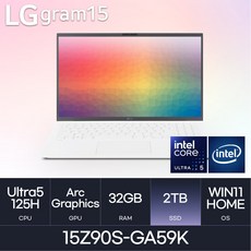LG전자 2024 그램15 15Z90S-GA59K