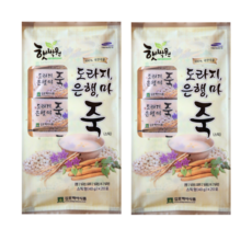 김포맥아식품 도라지 은행 마 죽 스틱형 20포, 40g, 2개