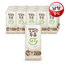 맛있는 두유 GT 플레인, 16개, 190ml