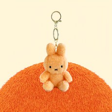 미피 SITTING 크리미 키링, 12cm, 오렌지, 1개 오렌지, 1개, 12cm