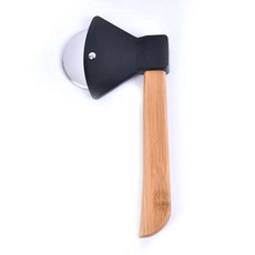 스테스 피자 가위 나이프 절단 도구 커터 슬라이서 베이킹 다기능, 8.18cm-black