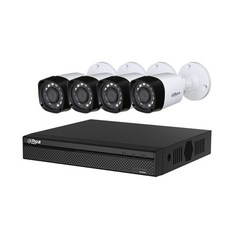 다화 400만화소 녹화기 적외선카메라 4개 세트 실외용CCTV 감시 XVR5104HS-4KL-X, 400만화소 녹화기+실외적외선카메라4개세트