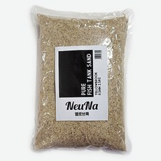 느나 퓨어 어항샌드 옐로브룩 0.5mm (2.5kg), 1개