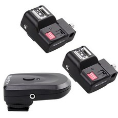 무선 플래시 트리거 + 4 수신기 pt-16ne sony 카메라를 제외한 yongnuo canon nikon pentax 용 우산 홀더가있는 16 채널, 2 수신기, 03 2 Receivers, 한개옵션1