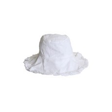 [슬리피슬립] [아이유 착용][Unisex]Reversible White Bucket Hat - 슬리피슬립모자