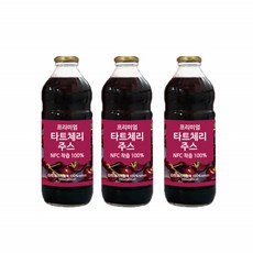 타트체리 NFC 척즙 원액 타트체리즙 사워체리 쥬스 진액 타르트체리 농축액 엑기스 몽모랑시 과채주스 3병