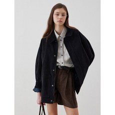 르세지엠 코듀로이 코튼 필드자켓 - 블랙667431