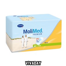 MP 독일 하트만 요실금 패드 몰리메드 미니 1팩 성인용기저귀/요실금패드/패드/성인용패드/몰리케어/오버나이트/기저귀, 단일 수량