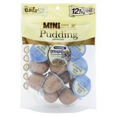 [오너클랜] D17 미니푸딩 12p (25g 12개) 참치 연어 고양이간식, 상세 설명 참조, 상세 설명 참조, 12개
