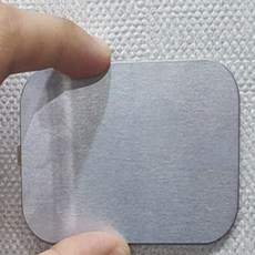 오늘출발샵 자석용 사각 철판 접착철판보드, 56x37mm, 1개