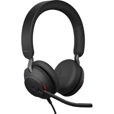 미국직배송 Jabra Evolve2 40 UC 유선 헤드폰 USB-A 스테레오 블랙 Telework 헤드셋 for Calls and M, Mono USB-A_One Size, 상세 설명 참조2, Mono USB-A