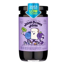 복음자리 잼다운 잼 블루베리 앤 블랙커런트, 1개, 225g 1개, 225g