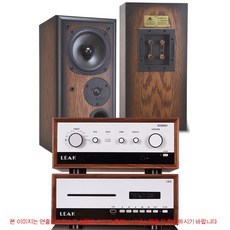 리크 LEAK Stereo230 Walnut+CDT+캐슬(Castle) Warwick3 워릭3 하이파이패키지, 스피커-엔틱오크칼라 - 리크cdt