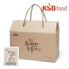 한국에스비 KSB 속이 편한 누룽지 세트 (1.2kg(60g20봉입)) 국산쌀, 1개