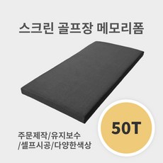 스크린골프 메모리폼 50T