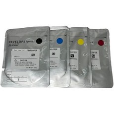 DV512 250g 개발자 파우더 C224 C284 C364 컬러 복사기Y-250g와 호환됨, BK-250g
