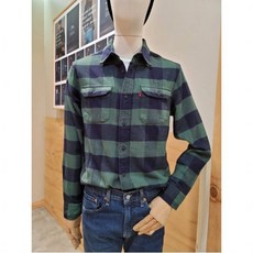W몰 리바이스 공용 LEVIS 클래식 워크 체크셔츠 19587133