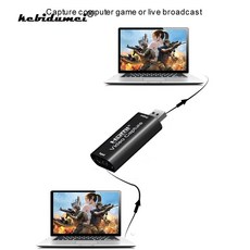 캡처박스 av 분배기USB3.0 60FPS SDI HDMI 비디오 캡처 상자 FPGA 그래버 동글 게임 OBS vMix Wirecast 용, 01 without box
