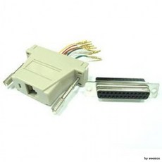 COMS 조합 커넥터 RJ45 F DB25 콘솔 단자 연결, 상세페이지 참조