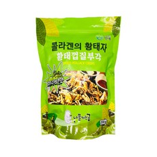이시영 황태껍질 부각 튀각 콜라겐 튀김 무설탕 간식 와사비 200g, 와사비맛 200g