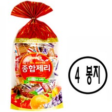 일광제과 종합젤리 추억의 젤리, 500g, 4개