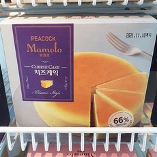 피코크 마몰로 치즈케익 780g, 아이스팩 포장, 1개