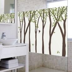 숲뮤럴시트벽지