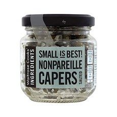 Cooks' Ingredients Salted Capers Waitrose 100g - Pack o Cooks' Ingredients 소금에 절인 케이퍼 웨이트로즈 100g - 4, 4개
