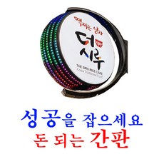 아트 파노라마 LED 자동회전 간판