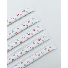 와이무역 업소용 배달용 백양목 일회용 3색 명랑 나무젓가락, 1세트, 1000개, 3색 명랑 젓가락