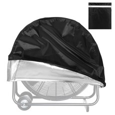 산업용 팬 커버 210D 옥스포드 천 야외 77.9 x 21.9 76.2cm30.7 8.7 30.7인치 튼튼한 방수 방진 고속 바닥 드럼 송풍기용 513650