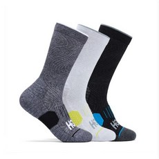 호카 오네오네 양말 공용 크루 런 삭스 3 Pack