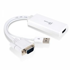 JDA214 VGA＋Audio to HDMI Converter, 상세페이지 참조