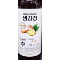 노브랜드생강청