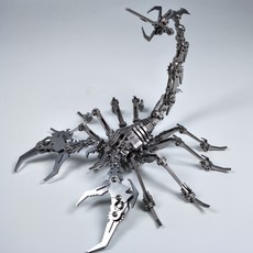  전갈 스콜피온 메탈 퍼즐 DIY 조립 STEEL WARCRAFT 금속 프라모델 