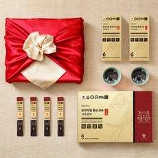 프리미엄 홍삼선물세트 6년근 홍삼 365 하루한포 진세노사이드 홍삼정 진액 스틱, 1개, 30포