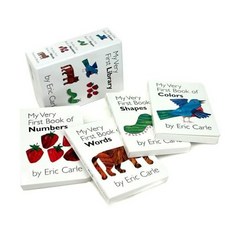 Eric Carle My Very First Library Boxed Set (에릭칼 마이 퍼스트 라이브러리) 4종 박스 세트, My Very First Library 4종 set